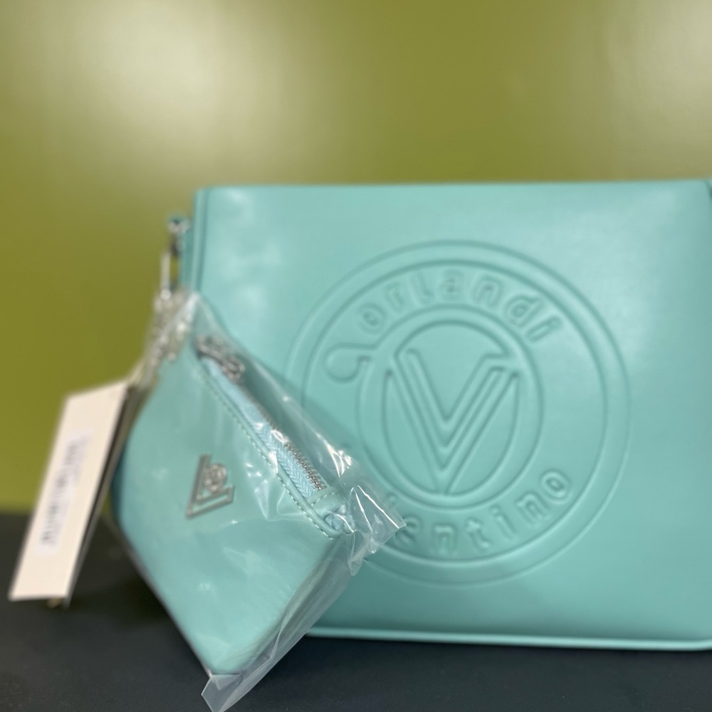 Valentino Orlandi Turquoise Handbag